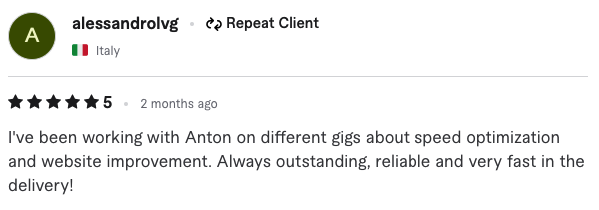 Client review seo audit