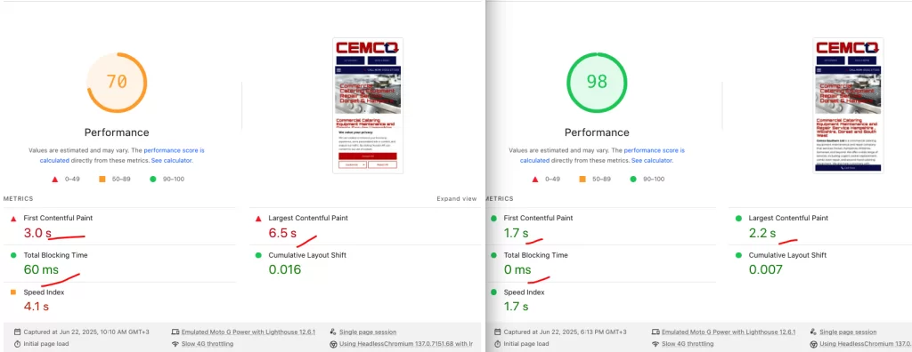 lcp fix for wordpress